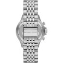 Michael Kors Men's Bayville Silver/Black Chronograph Watch - MK8725